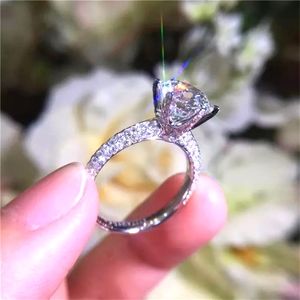 CZ Round Solitaire Ring